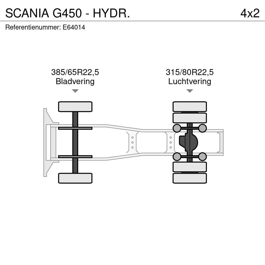Scania G450 - HYDR. Trekkvogner