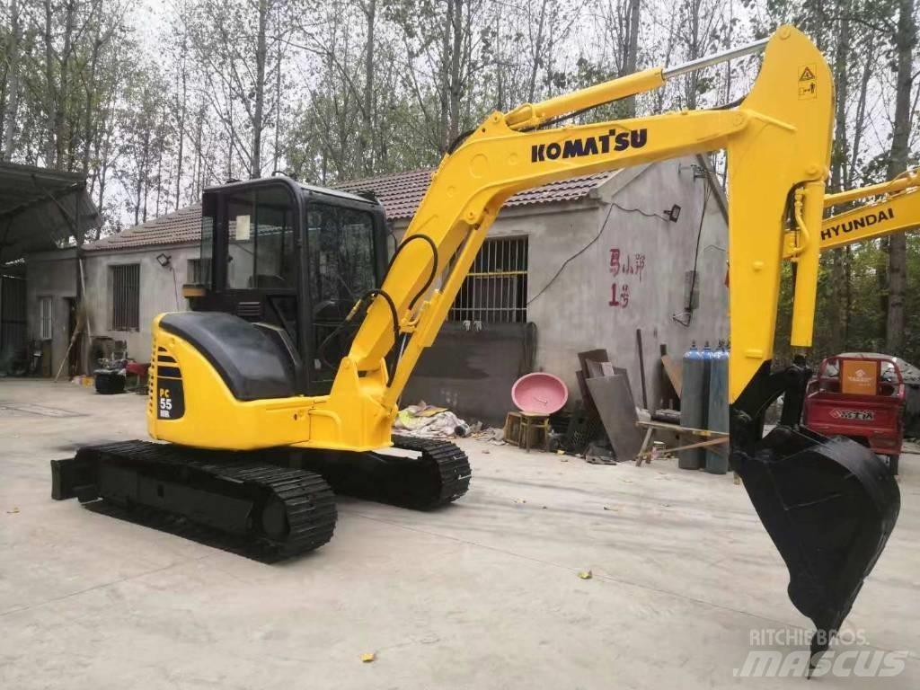 Komatsu PC55MR Beltegraver