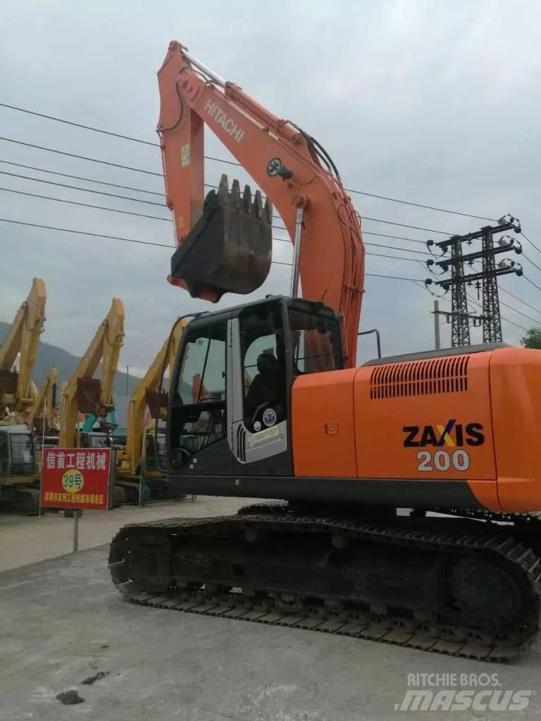 Hitachi ZX 200 Beltegraver