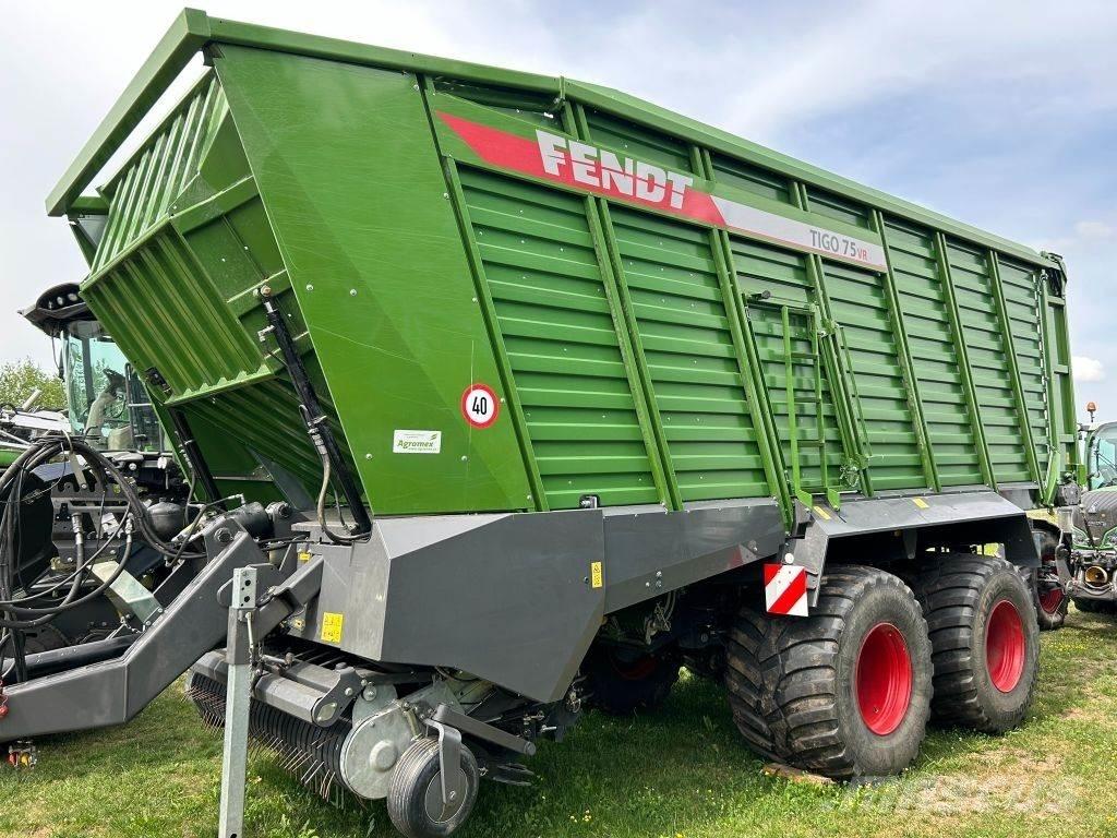 Fendt tigo 75 VR Lessevogner