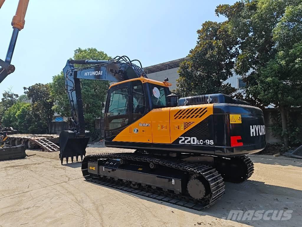 Hyundai R220LC-9S Beltegraver