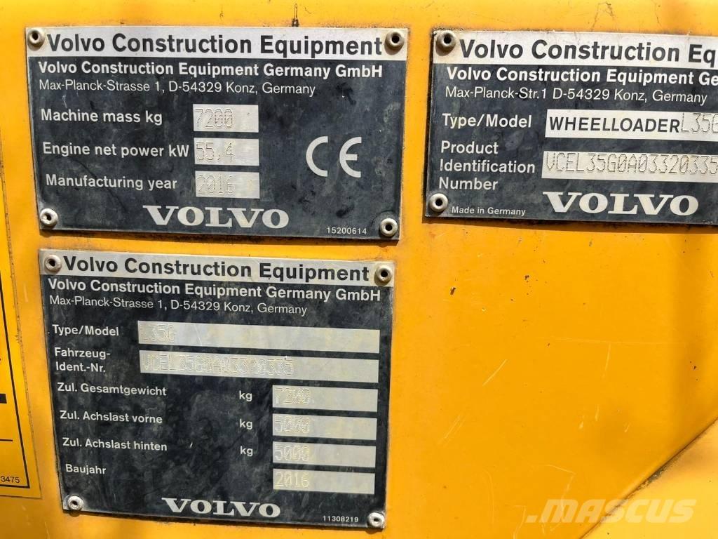Volvo L 35 G Hjullastere