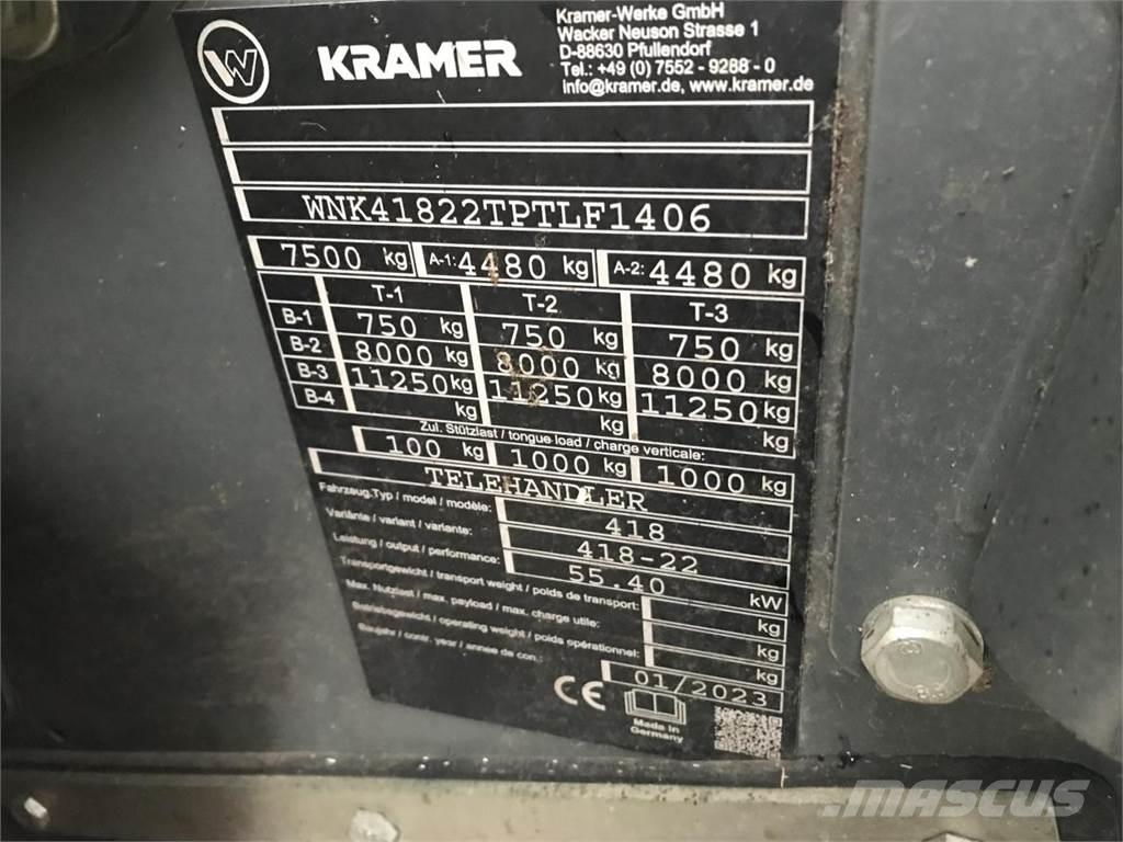 Kramer KT276 Teleskoplastere for Landbruk