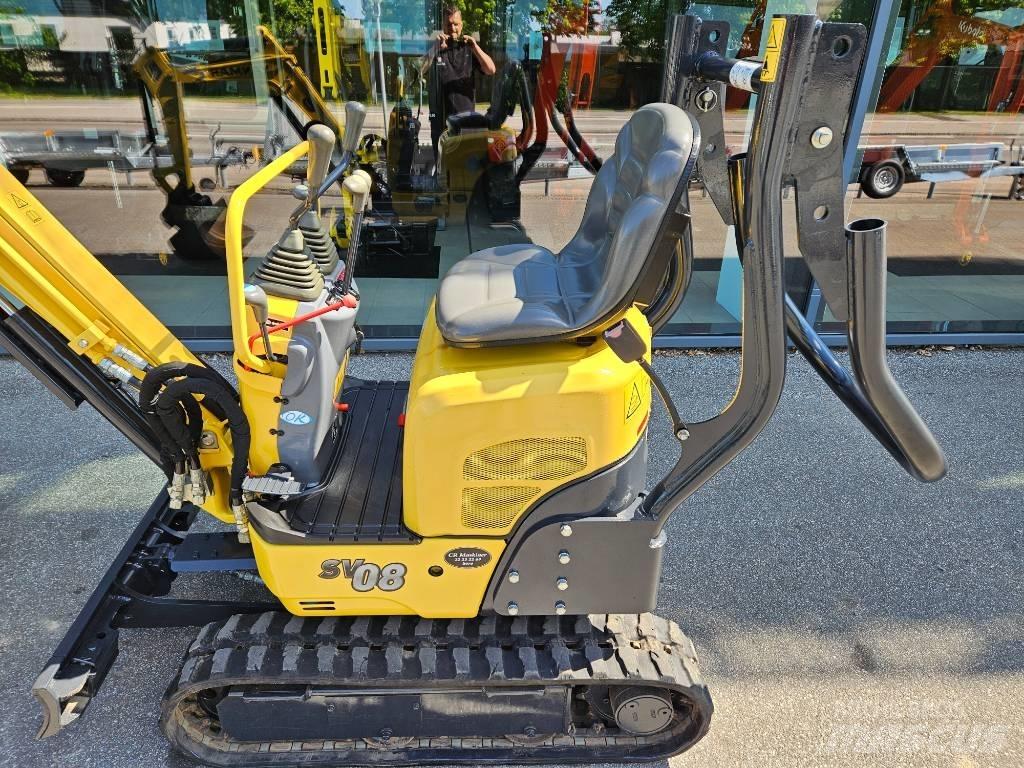 Yanmar SV 08 Minigravere <7t