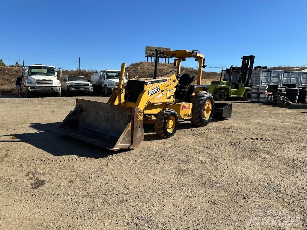John Deere 210LE Frontlastere og graveredskap