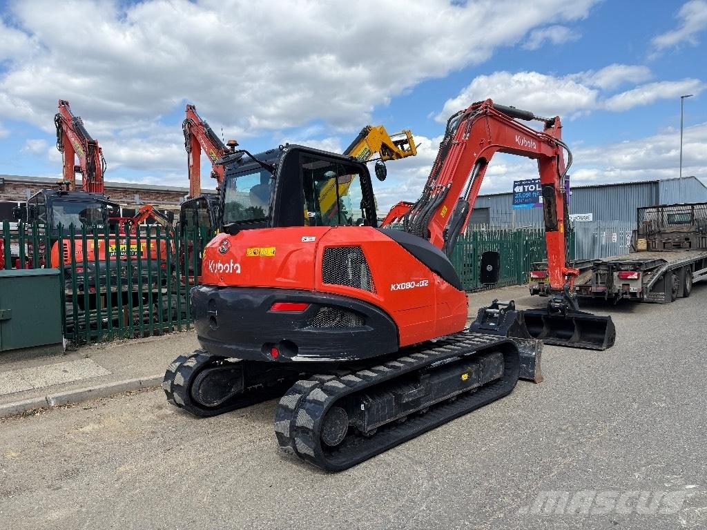 Kubota KX 080-4 Midigravere 7 - 12t