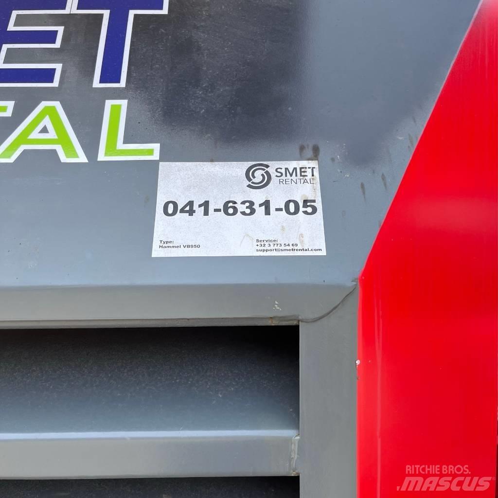 Hammel VB 950 DK Avfallsknusere