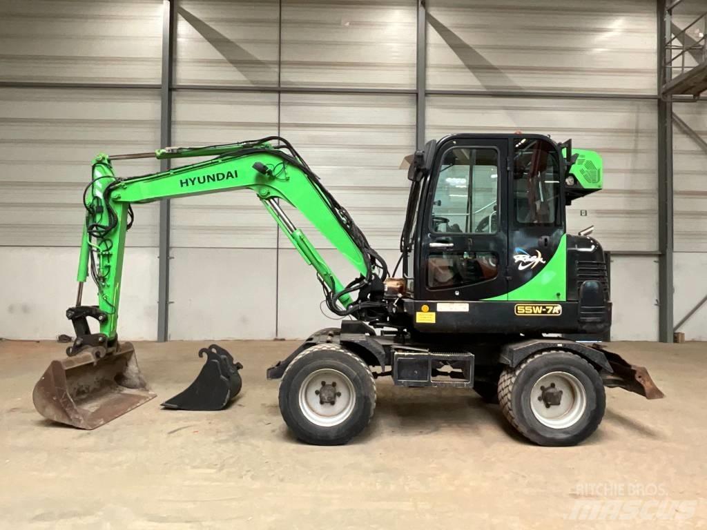 Hyundai 55 W-7 A Hjulgravere