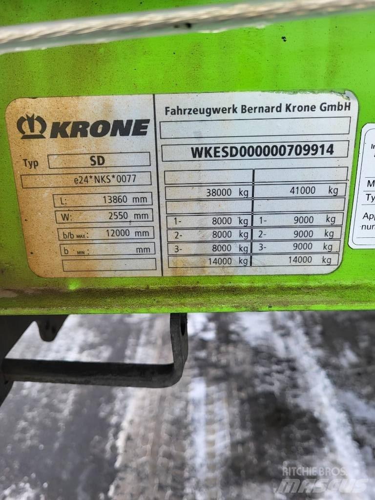 Krone SD Gardintrailer