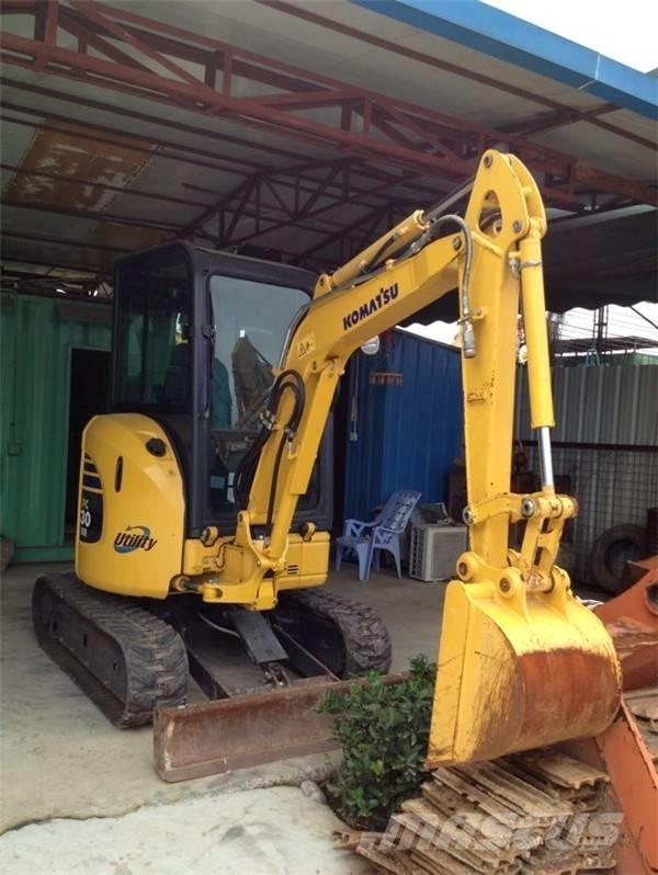 Komatsu PC 30 Minigravere <7t