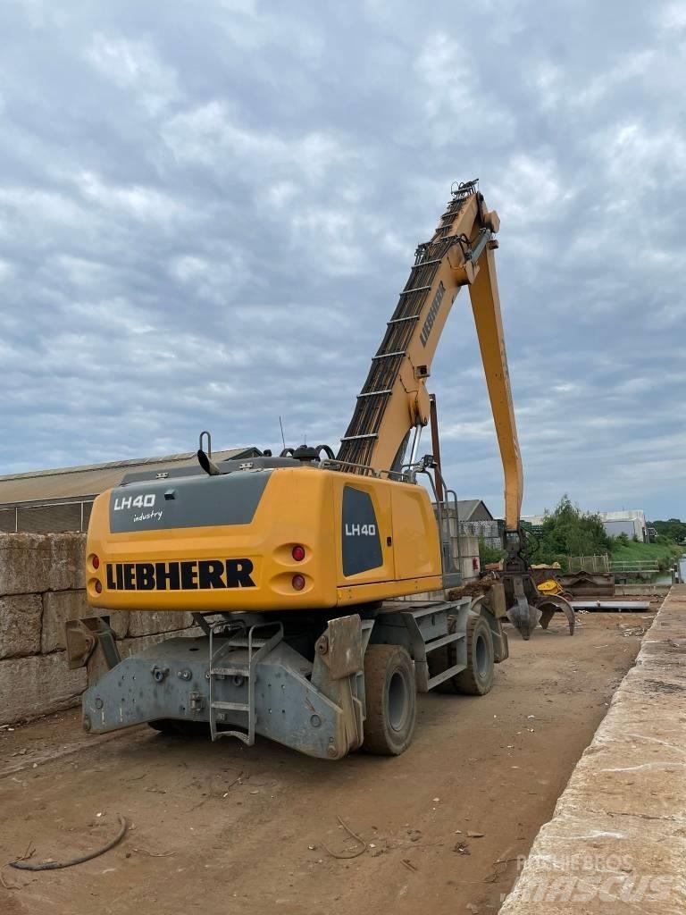 Liebherr LH40M Gravemaskiner for avfallshåndtering