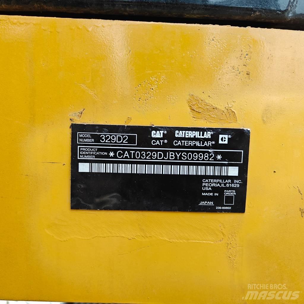 CAT 329 DD Beltegraver