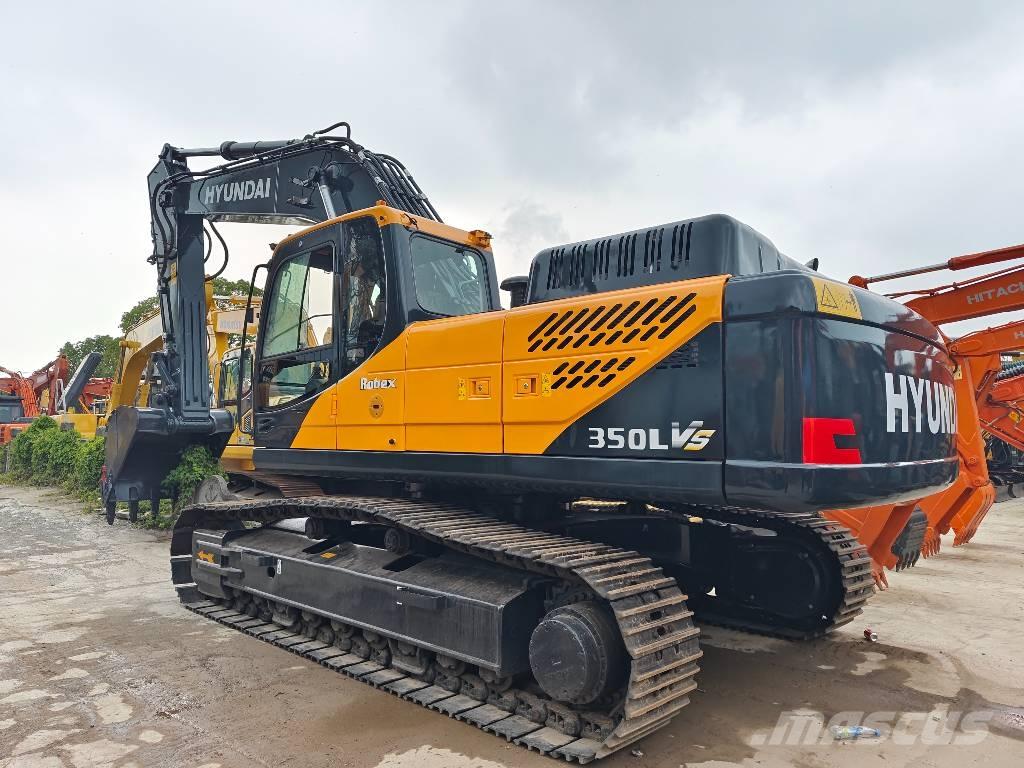 Hyundai R350LVS Beltegraver