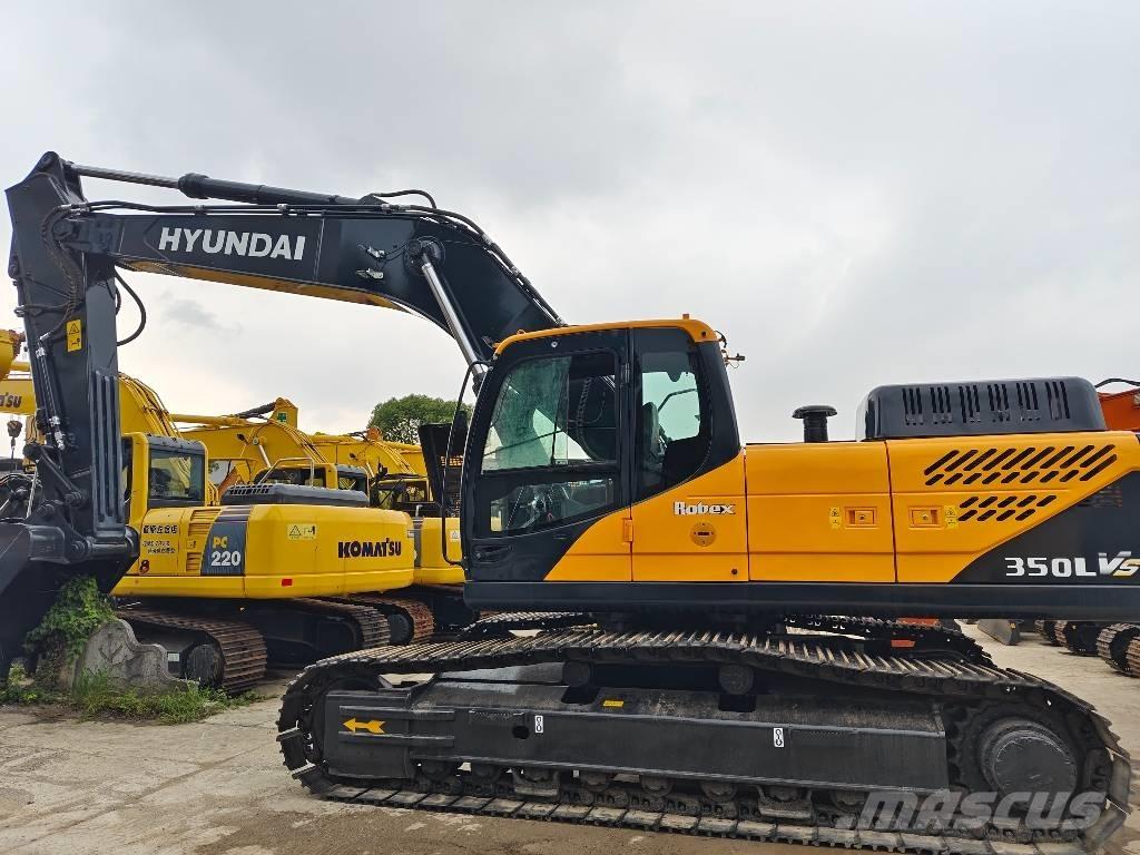 Hyundai R350LVS Beltegraver