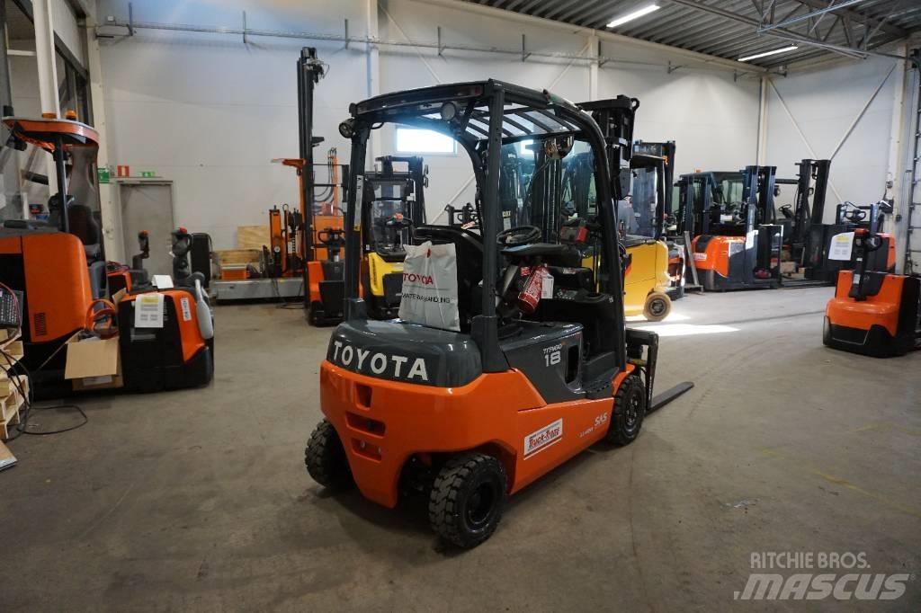 Toyota 8FBMT18 Elektriske trucker