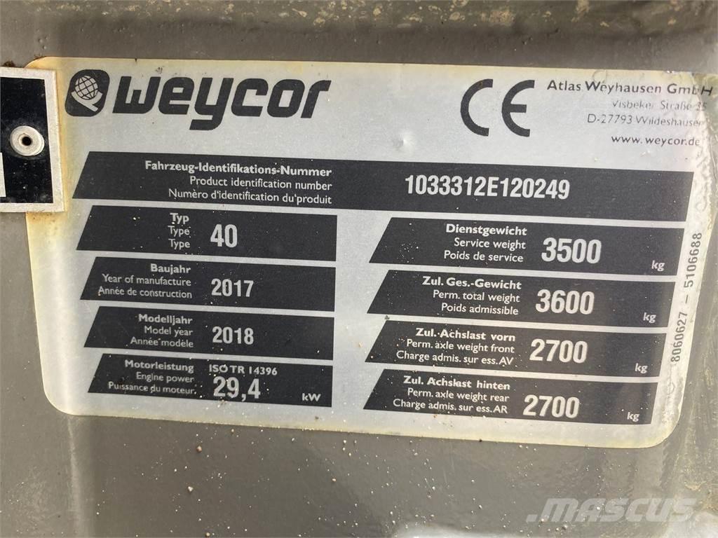 Weycor AR40 Agrar Kompaktlaster