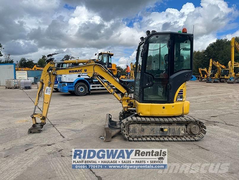 Komatsu PC 26 MR-5 Minigravere <7t