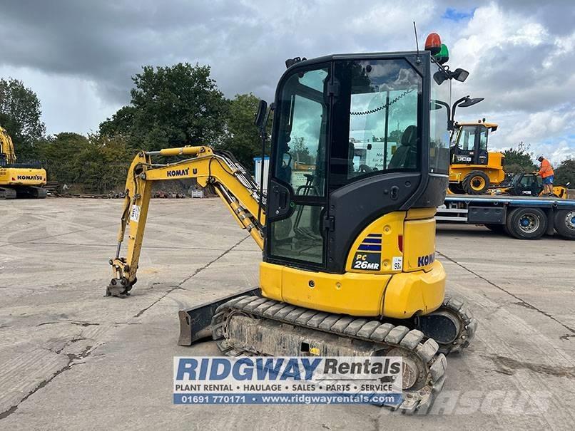 Komatsu PC 26 MR-5 Minigravere <7t