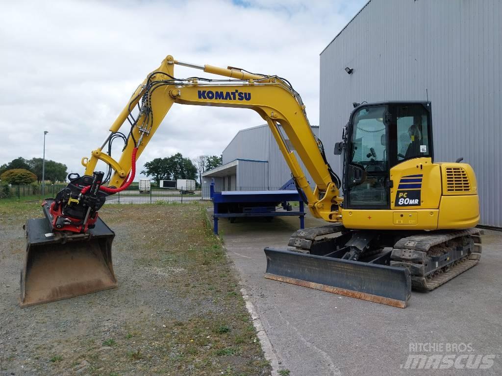 Komatsu PC80MR-5 Midigravere 7 - 12t