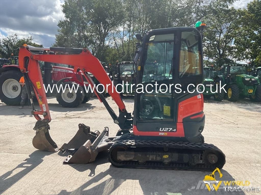 Kubota U 27-4 Minigravere <7t