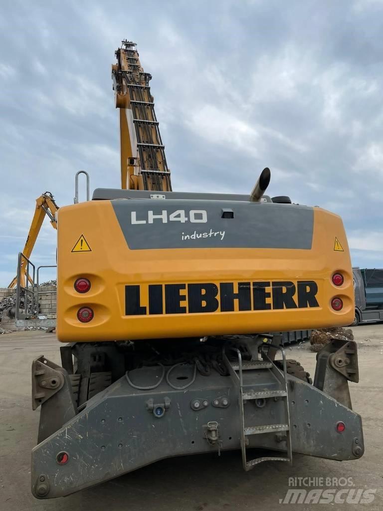 Liebherr LH40M Gravemaskiner for avfallshåndtering