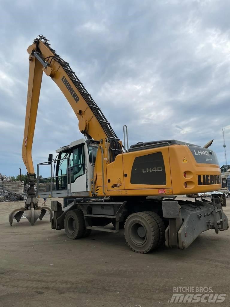 Liebherr LH40M Gravemaskiner for avfallshåndtering