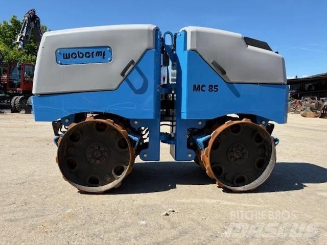 Weber MC 85 Hjullaster til komprimering