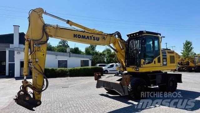 Komatsu PW 180-10 Hjulgravere