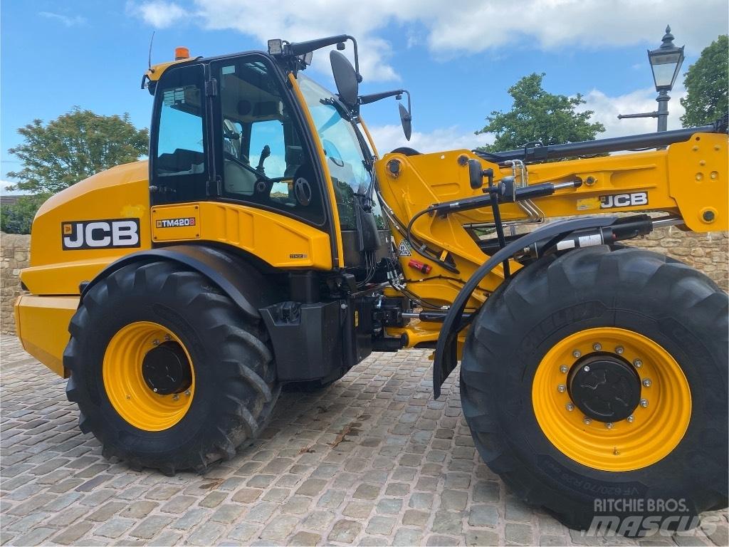 JCB Tm420s Teleskoplastere for Landbruk
