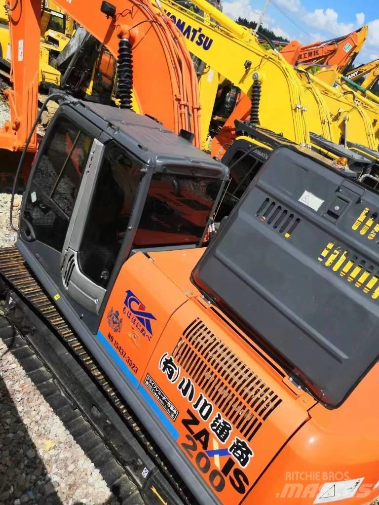 Hitachi ZX200 Beltegraver