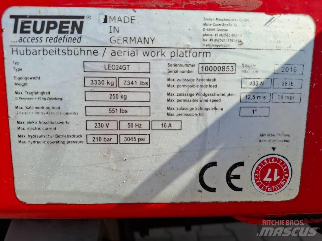 Teupen LEO24GT Leddede bomlifter