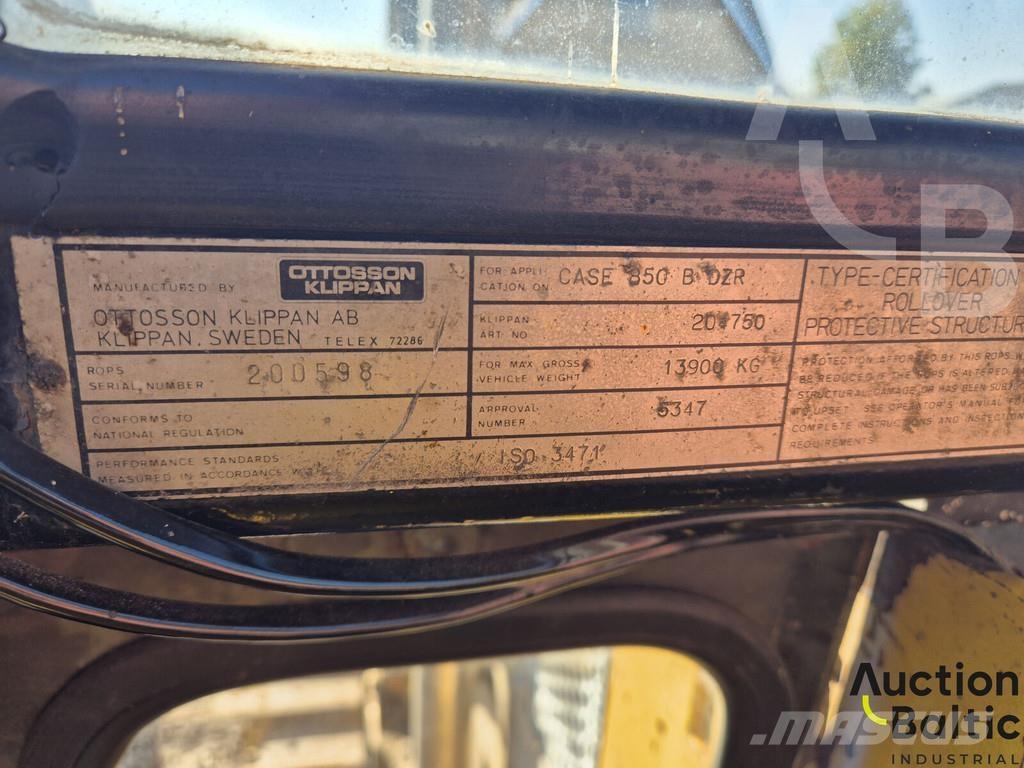 CASE 850 B Dozere Beltegående