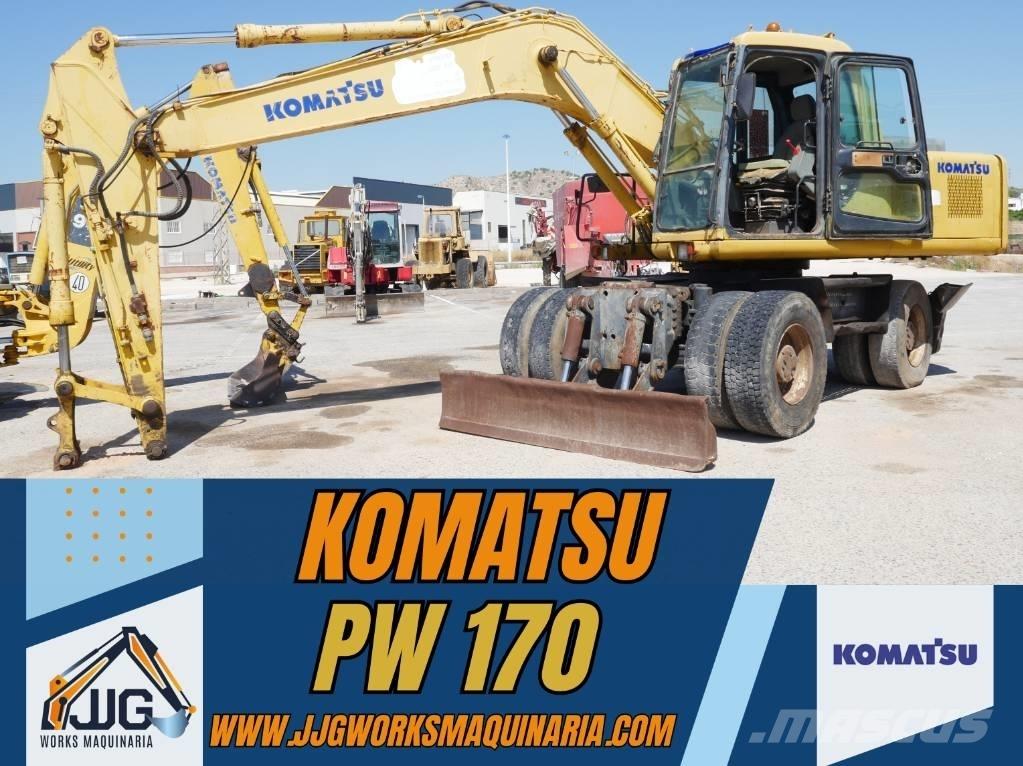 Komatsu PW 170 Hjulgravere