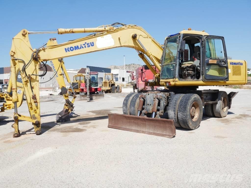 Komatsu PW 170 Hjulgravere