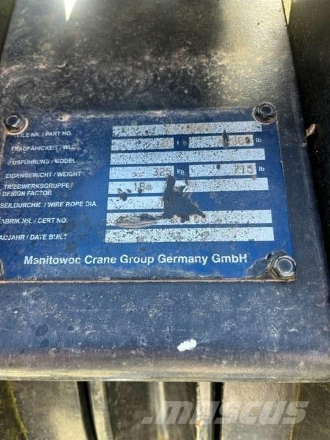 Grove Hakenflasche Kran deler og utstyr