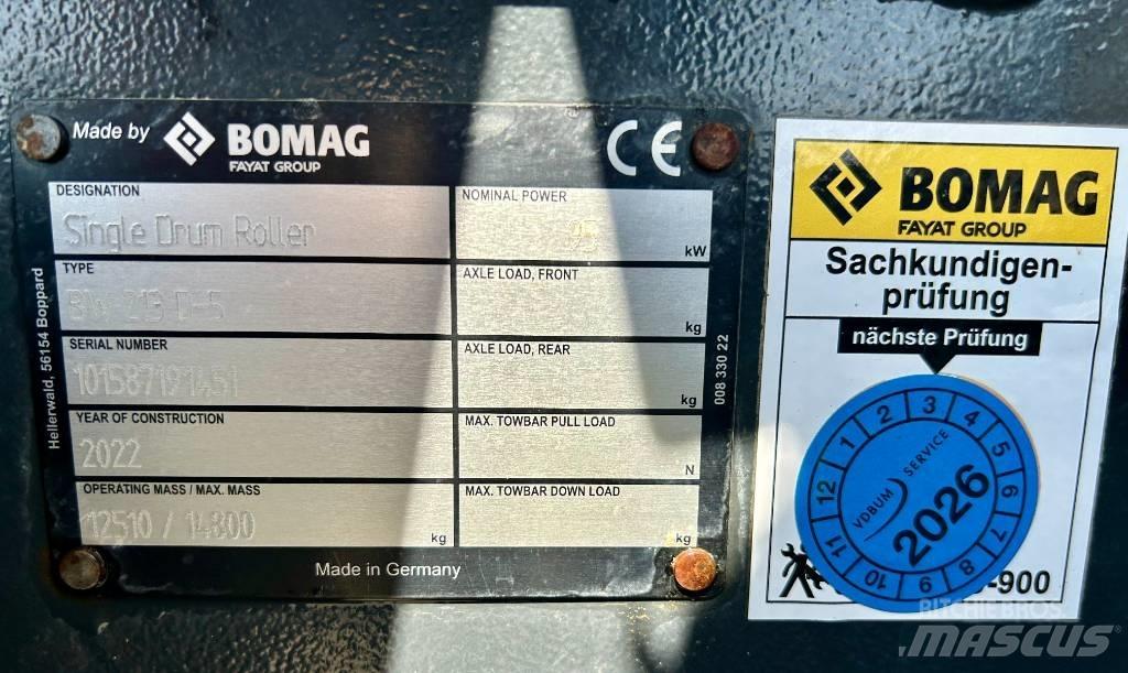 Bomag BW 213 D-5 Andre Valser