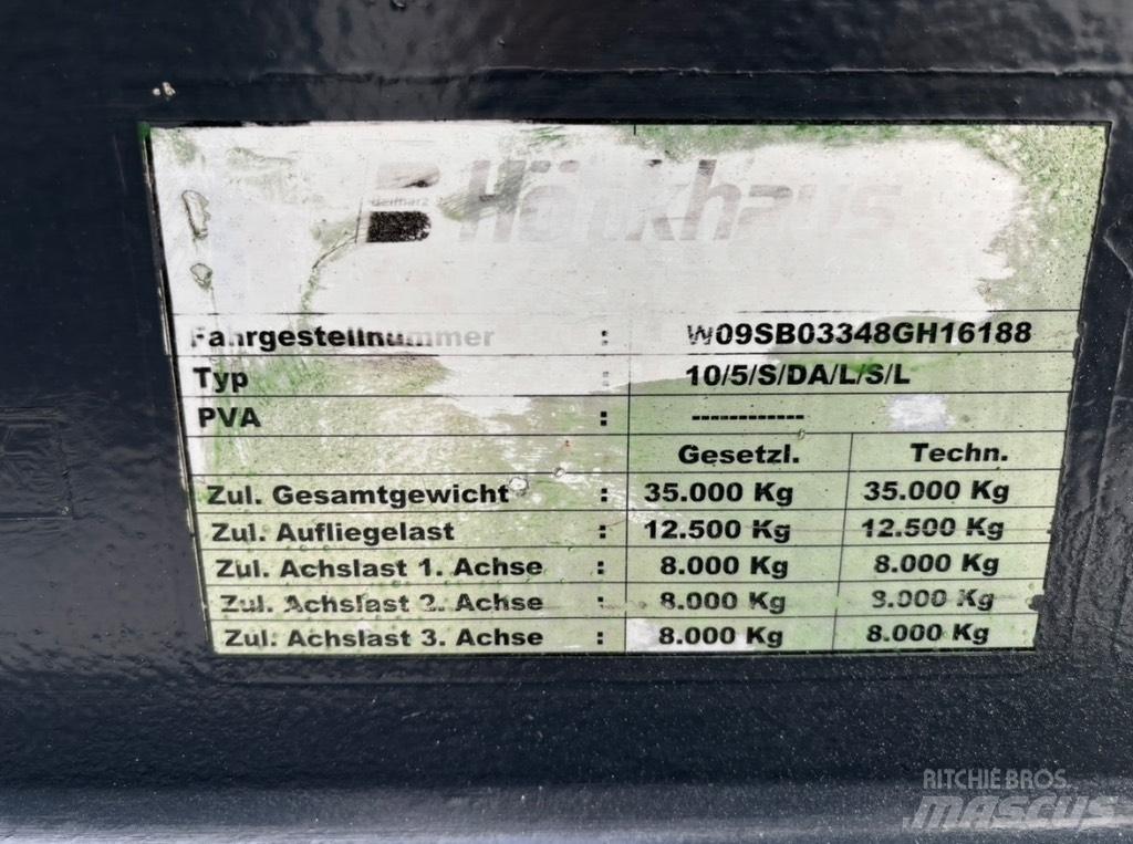  Hoenkhaus 10m3 mixer Andre semitrailere