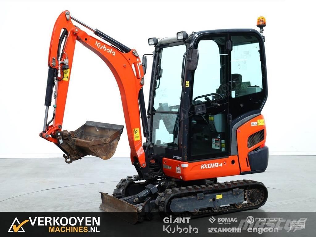 Kubota KX019-4 Minigravere <7t