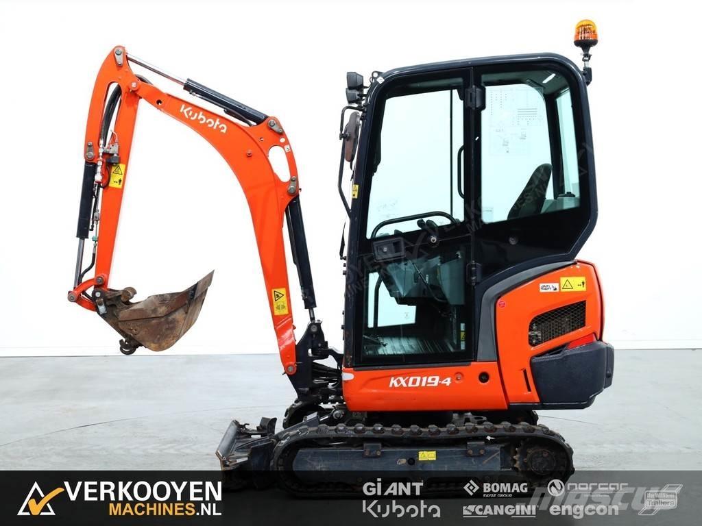 Kubota KX019-4 Minigravere <7t