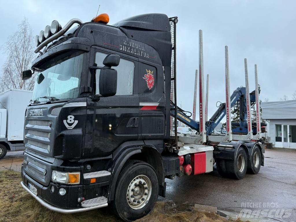 Scania R 560 Tømmerbiler