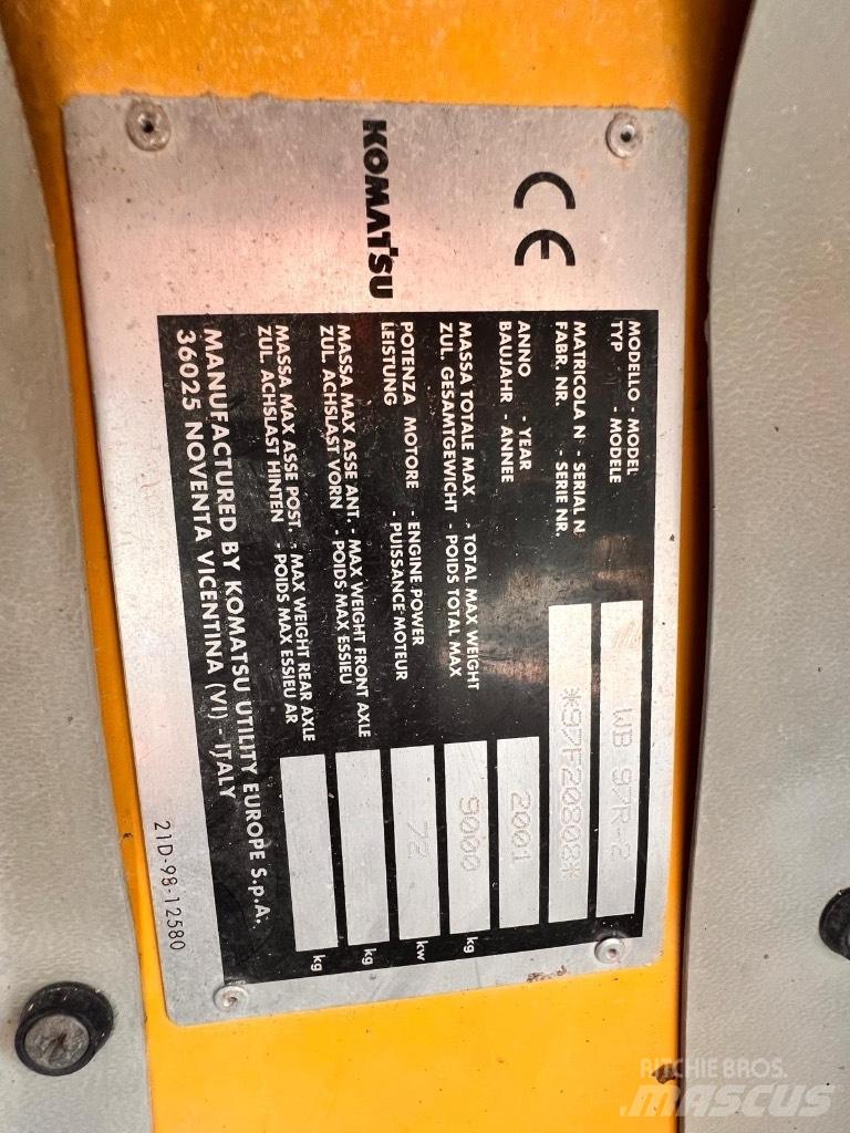 Komatsu WB 97 R-2 Traktorgravere