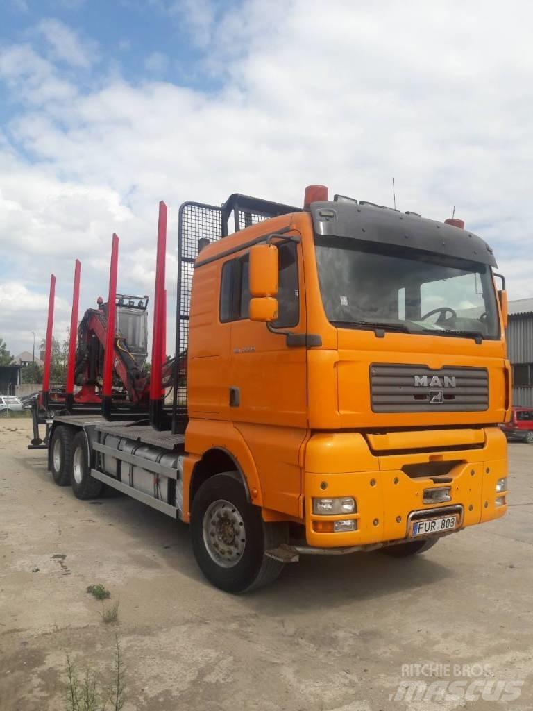 MAN TGA 33.530 Tømmerbiler