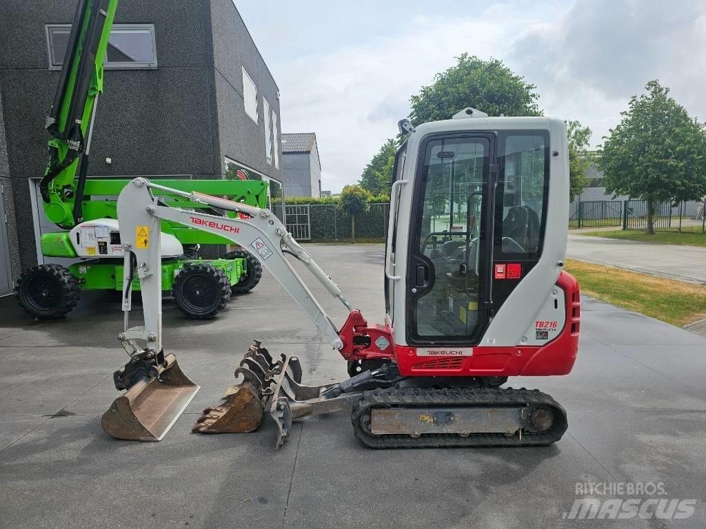 Takeuchi TB 216 Minigravere <7t