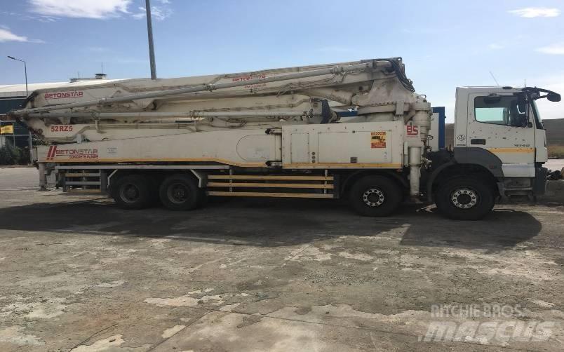 Betonstar 52M-5RZ Betongpumpe biler