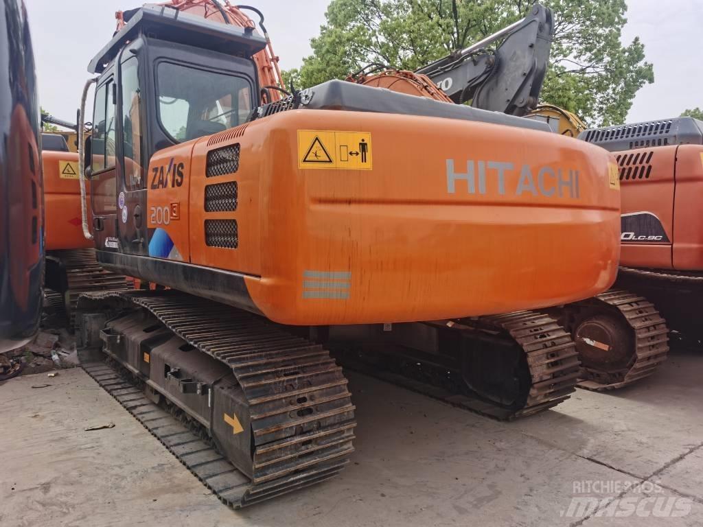 Hitachi ZX 200 Beltegraver