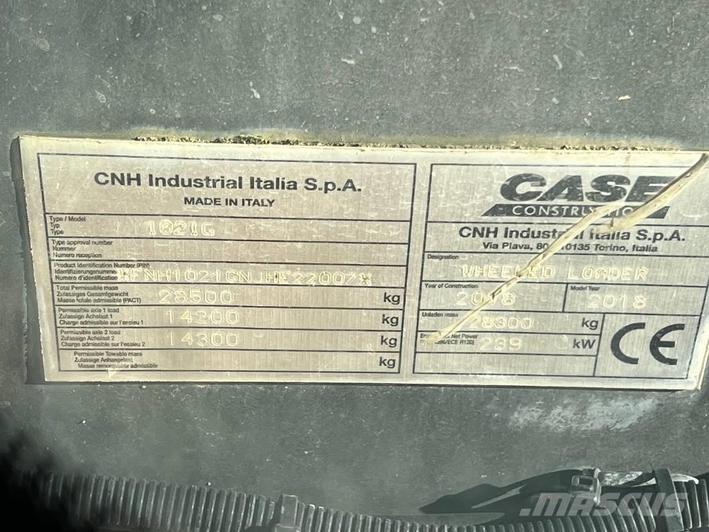 CASE 1021 G Hjullastere