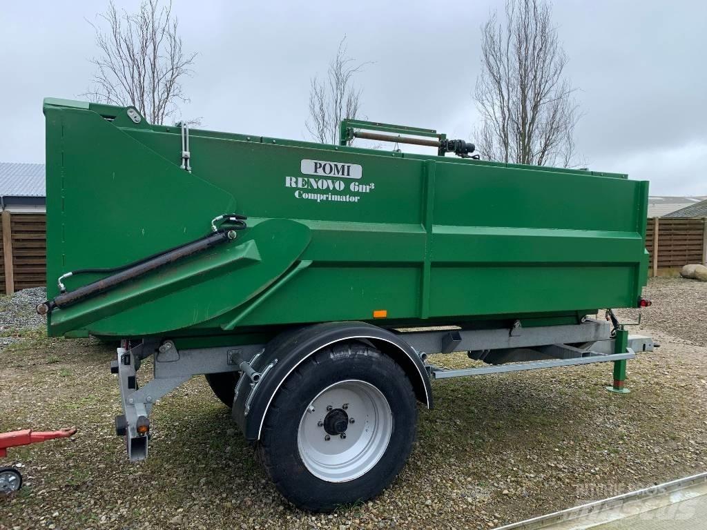Pomi Renovo 6 m3 Søppelpresse