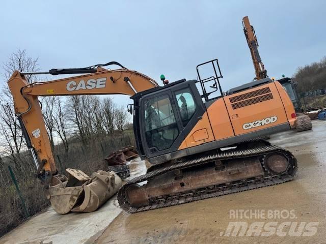 CASE CX 210 D Beltegraver