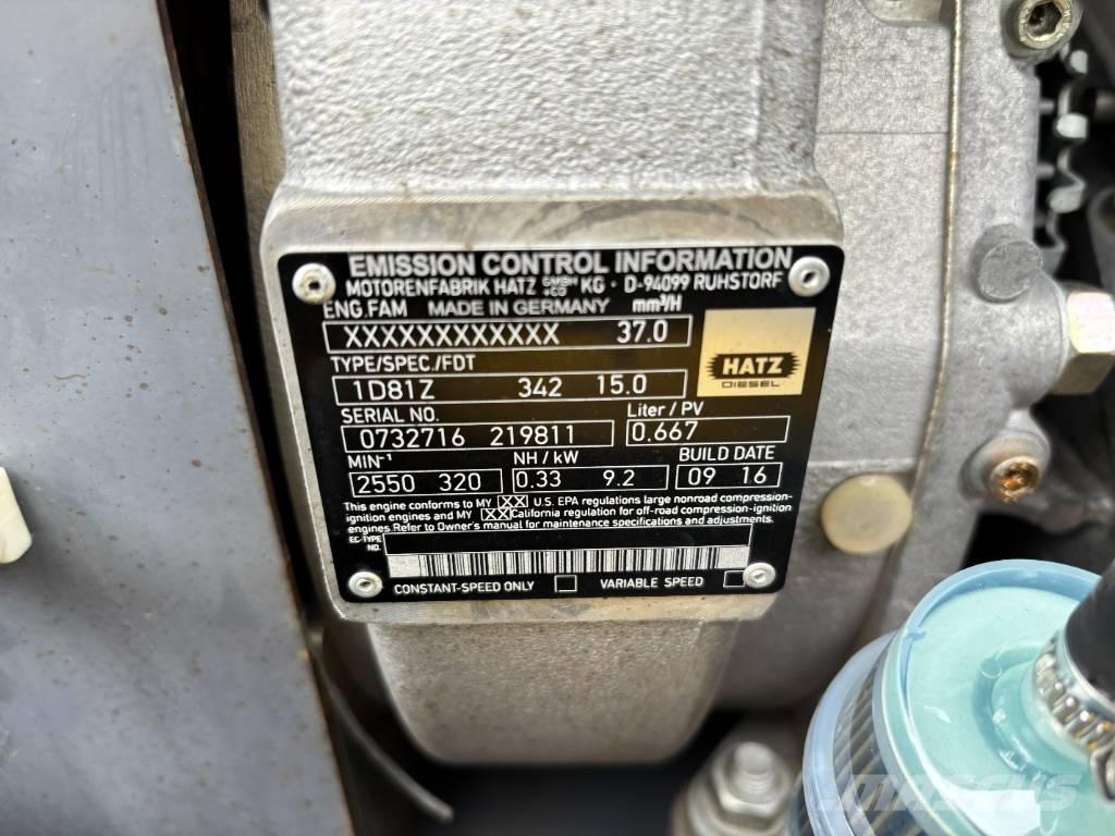 Atlas Copco LG 504 Hjullaster til komprimering