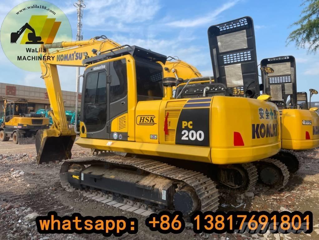 Komatsu PC 200 8N Beltegraver